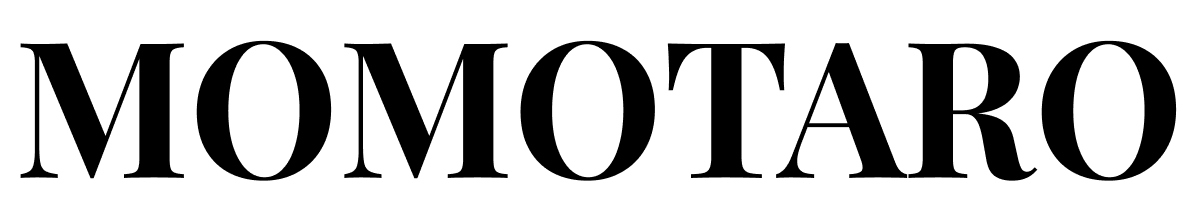 MOMOTARO Logo Black